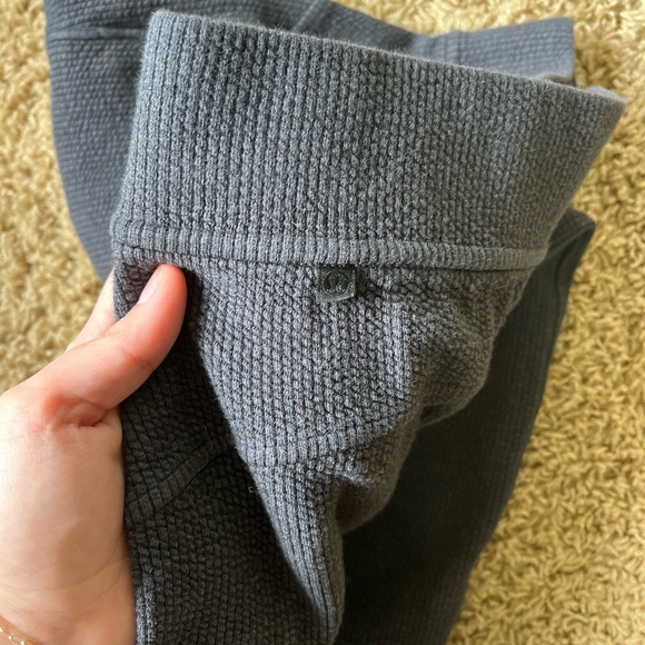 Lululemon Ribbed Straight Leg Super-High-Rise Crop 23” - Picture 3 of 4